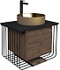 Grossman Мебель для ванной Винтаж 70 GR-5010GG веллингтон/металл черный – картинка-12